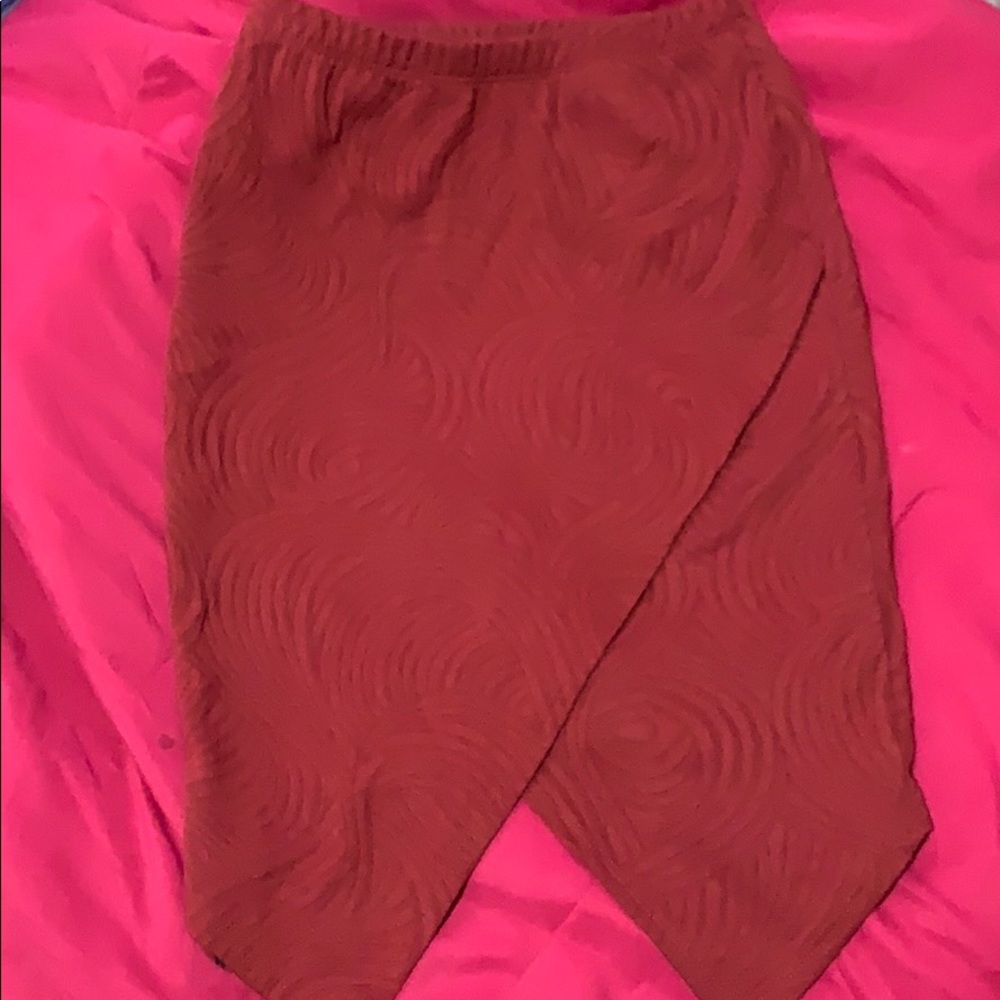 Pencil slit skirt (high waisted)